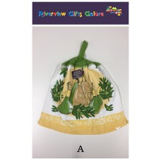 Crochet Top Hand Towel / Tea Towel - Olives Crochet Top Hand Towel / Tea Towel - Olives